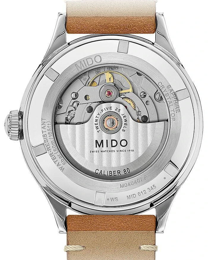 商品MIDO|Multifort Watch, 40mm,价格¥8226,第3张图片详细描述