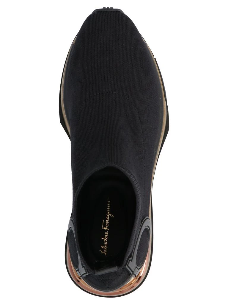 商品Salvatore Ferragamo|Salvatore Ferragamo Gancini Sock Sneakers,价格¥5164,第3张图片详细描述