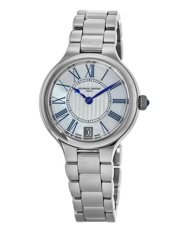 Frederique Constant Automatic Silver Dial Steel Women's Watch FC-306MPWN3ER6B商品第1张图片规格展示