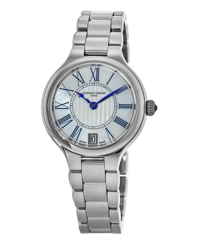 商品Frederique Constant|Frederique Constant Automatic Silver Dial Steel Women's Watch FC-306MPWN3ER6B,价格¥3401,第1张图片