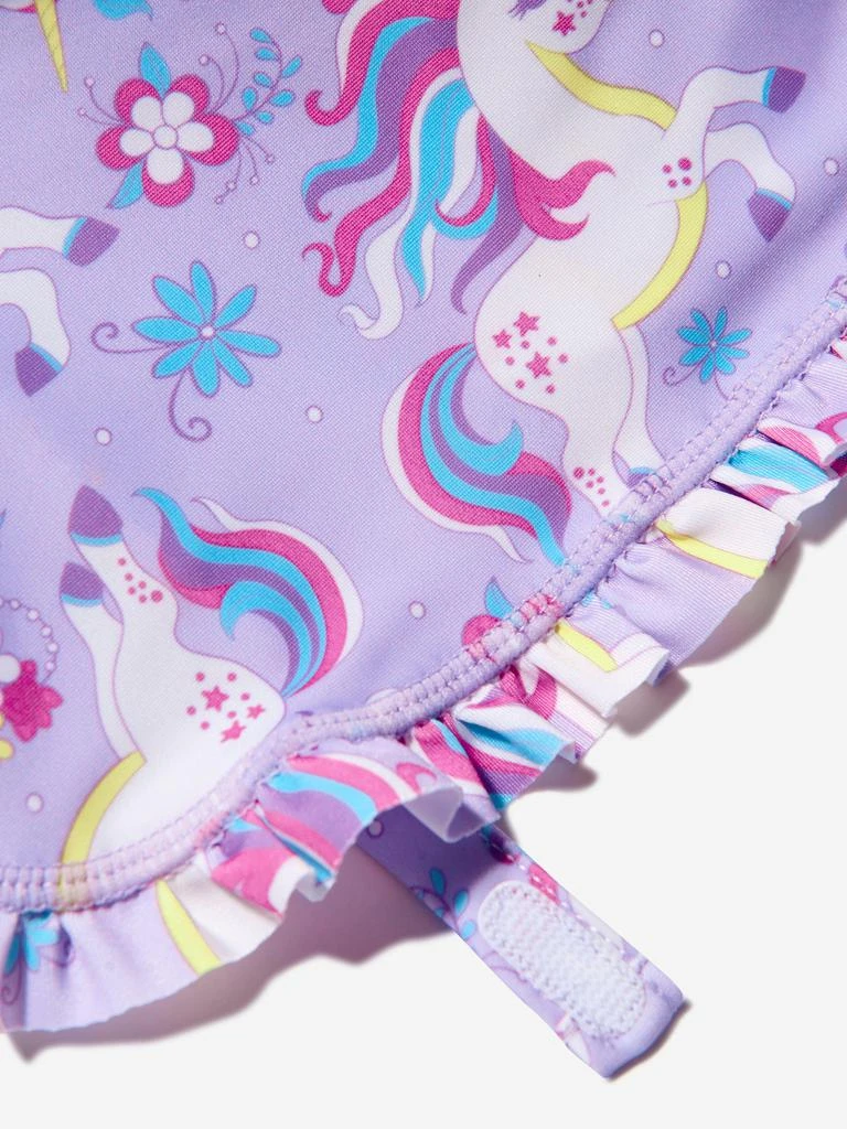 商品Soli Swim|Soli Swim Baby Girls Unicorn Sun Protective Hat (UPF50+) in Purple,价格¥99,第4张图片详细描述