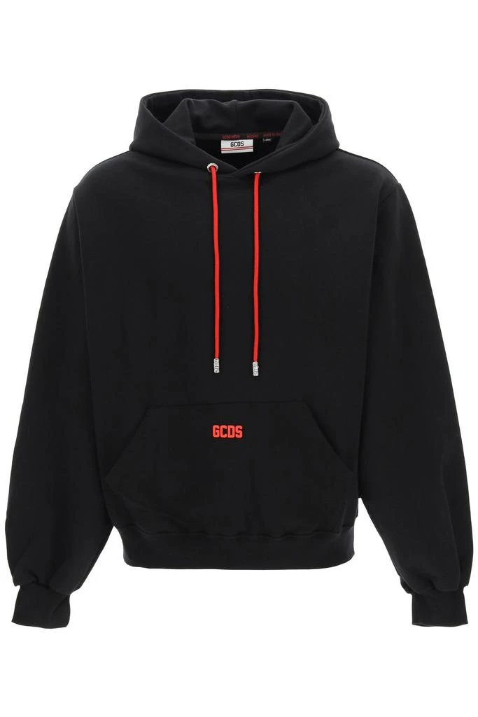 商品GCDS|HOODIE WITH RUBBERIZED MICRO LOGO,价格¥1064,第1张图片