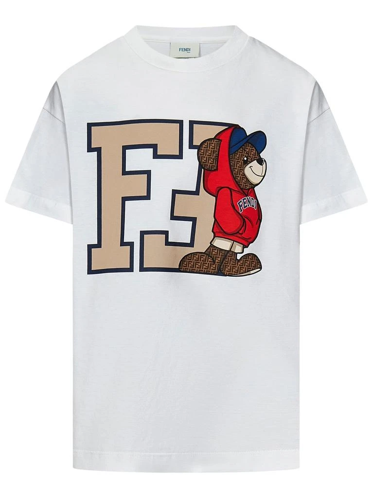 商品Fendi|Fendi Kids FF Printed Oversized T-Shirt,价格¥1685,第1张图片