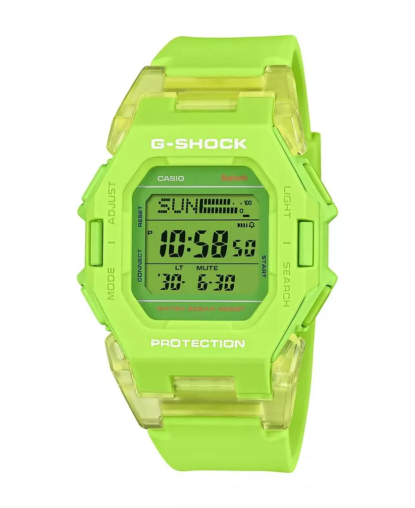 商品G-Shock|Men's Digital Yellow Resin Watch, 46.3mm GDB500S-3,价格¥973,第1张图片