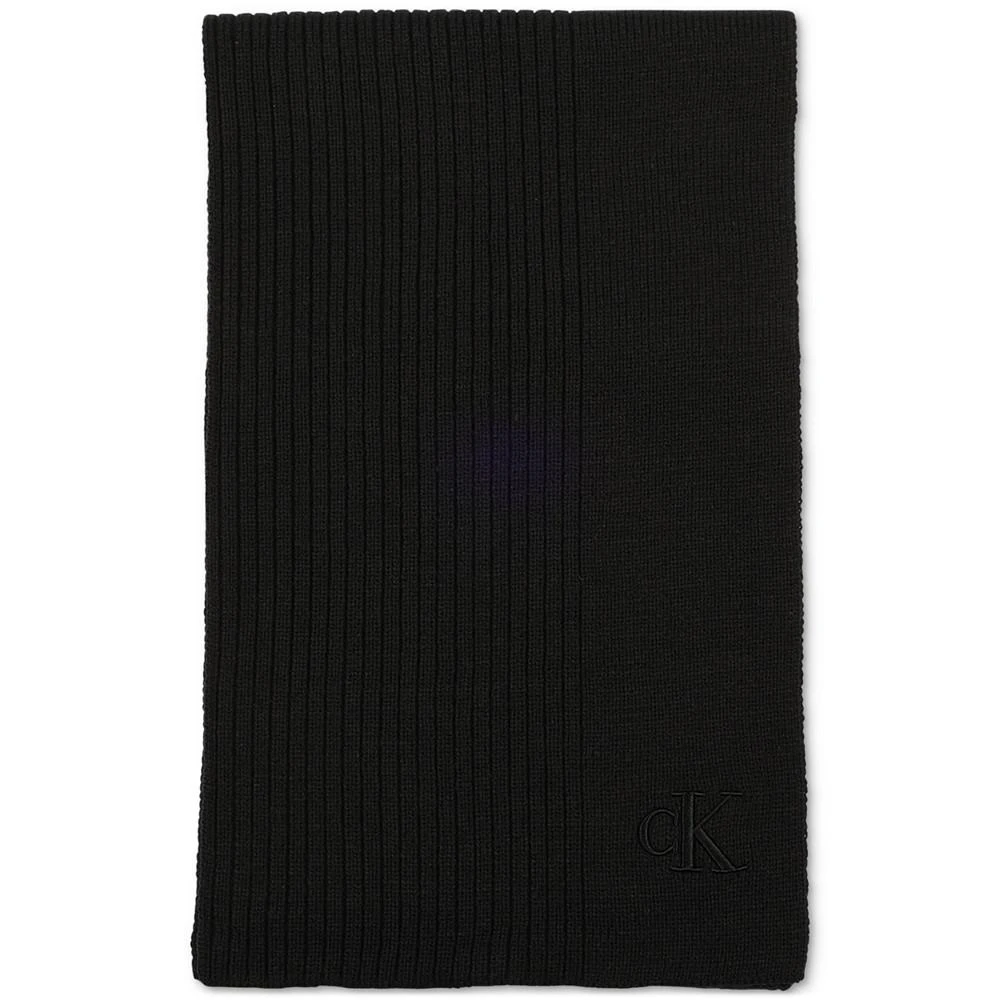 商品Calvin Klein|Men's Embroidered Beanie & Scarf Set,价格¥387,第2张图片详细描述