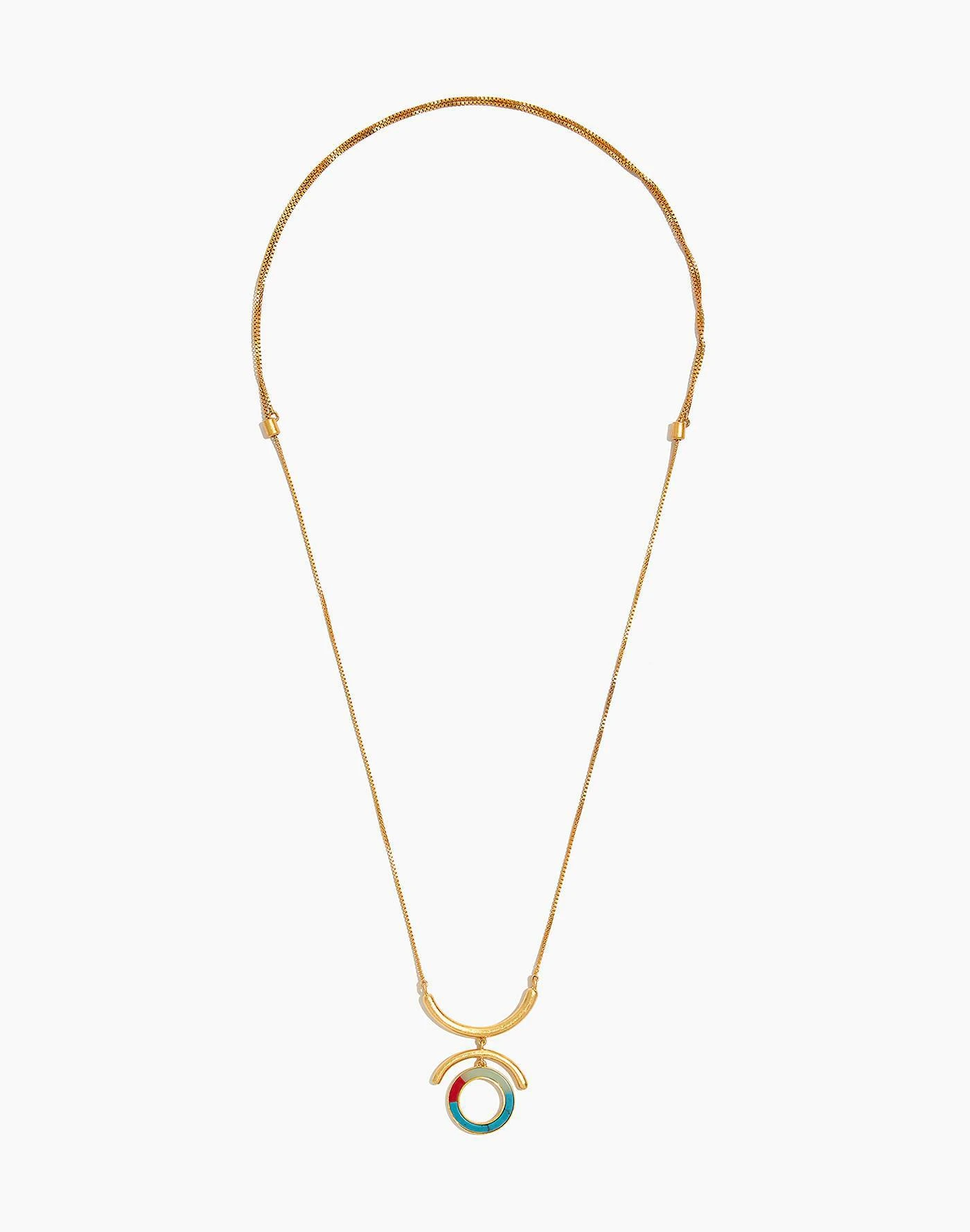 商品Madewell|Desert Sunset Mobile Pendant Necklace,价格¥196,第2张图片详细描述
