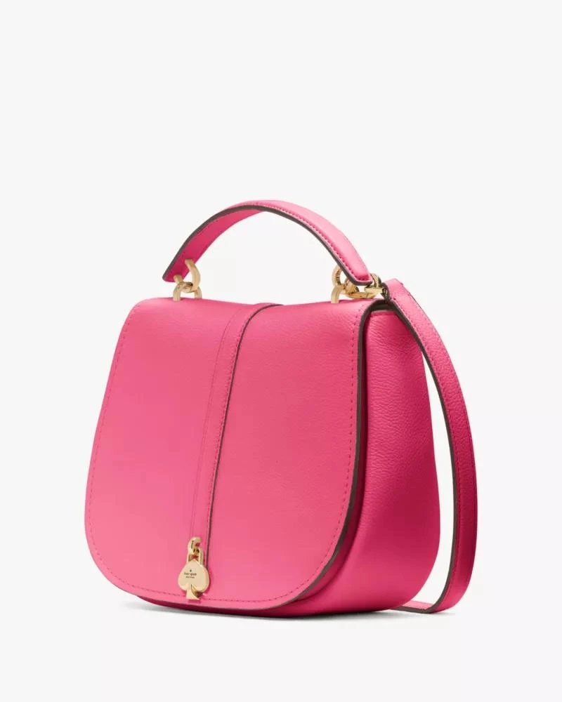 Kayla Pebbled Leather Saddle Bag 商品