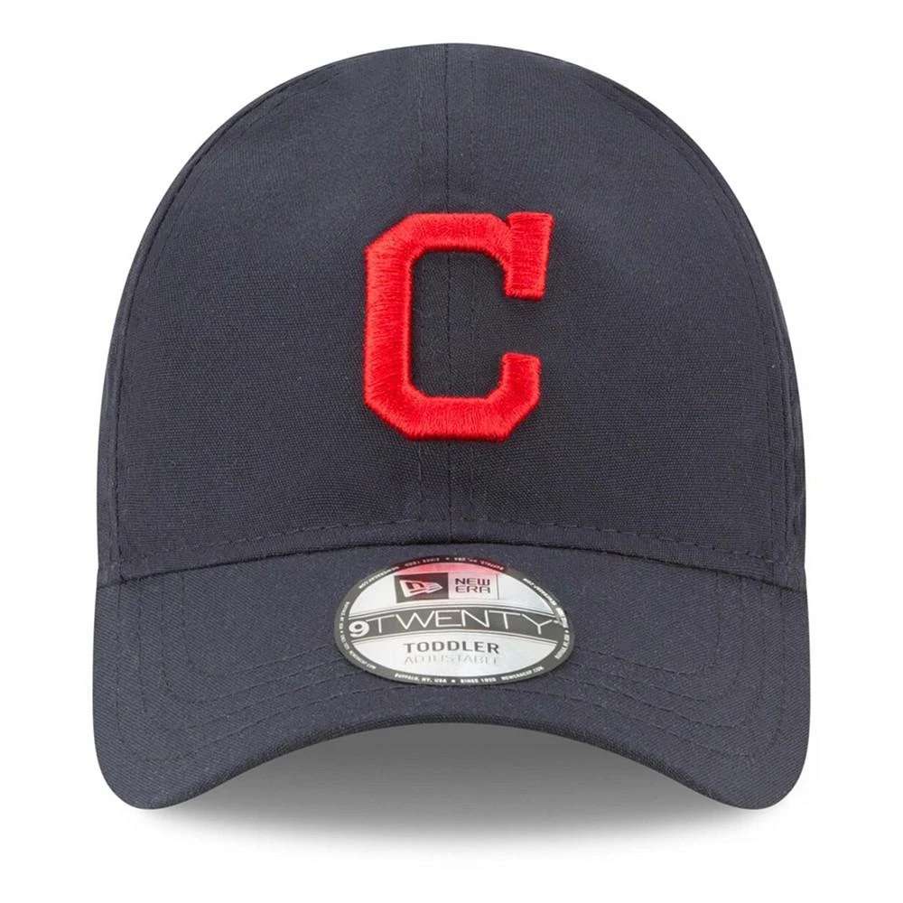 商品New Era|Toddler Navy Cleveland Indians My First 9Twenty Flex Hat,价格¥153,第2张图片详细描述