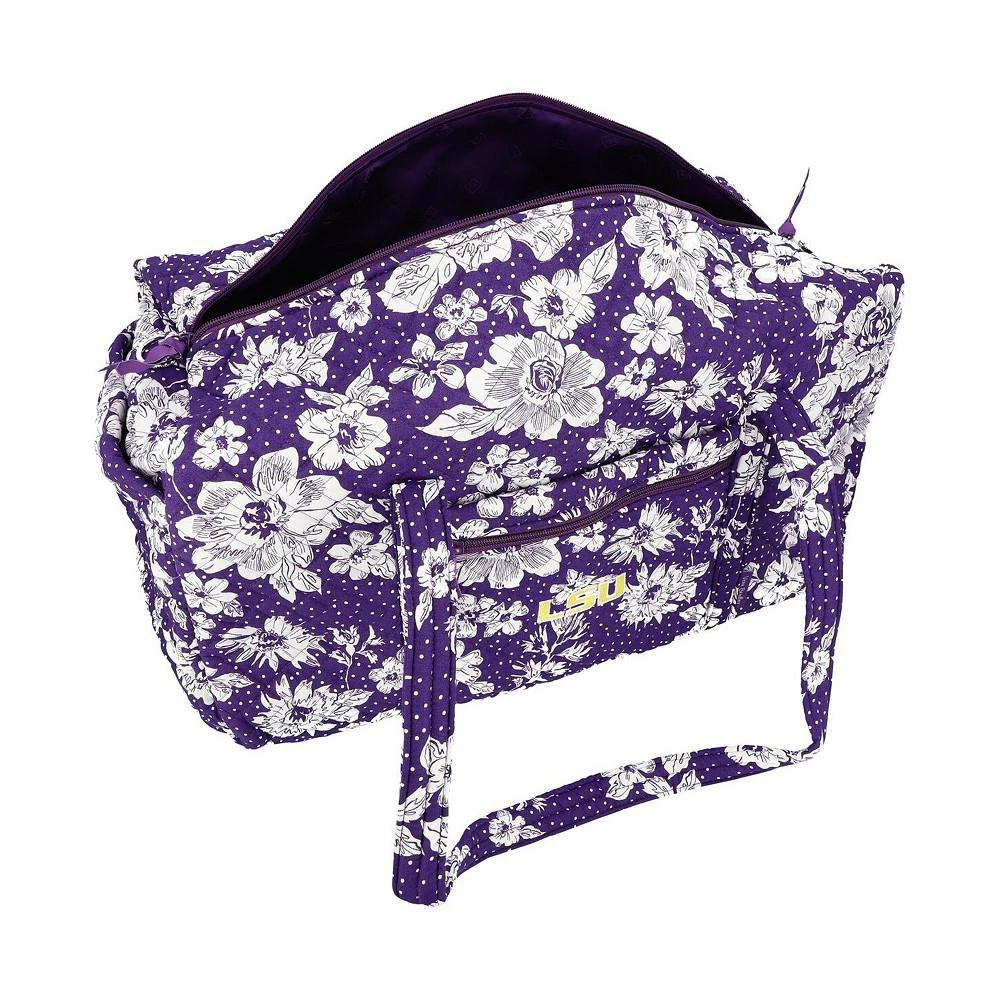 商品Vera Bradley|Men's and Women's LSU Tigers Rain Garden Large Travel Duffel Bag,价格¥752,第2张图片详细描述
