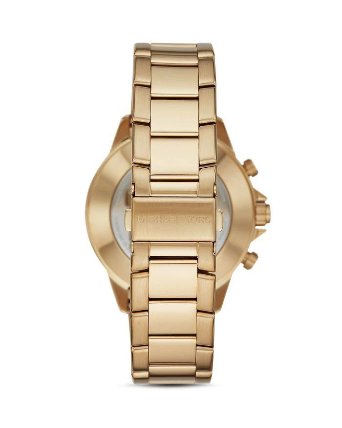 商品Michael Kors|Gage Gold-Tone Hybrid Smartwatch, 45mm,价格¥798,第4张图片详细描述