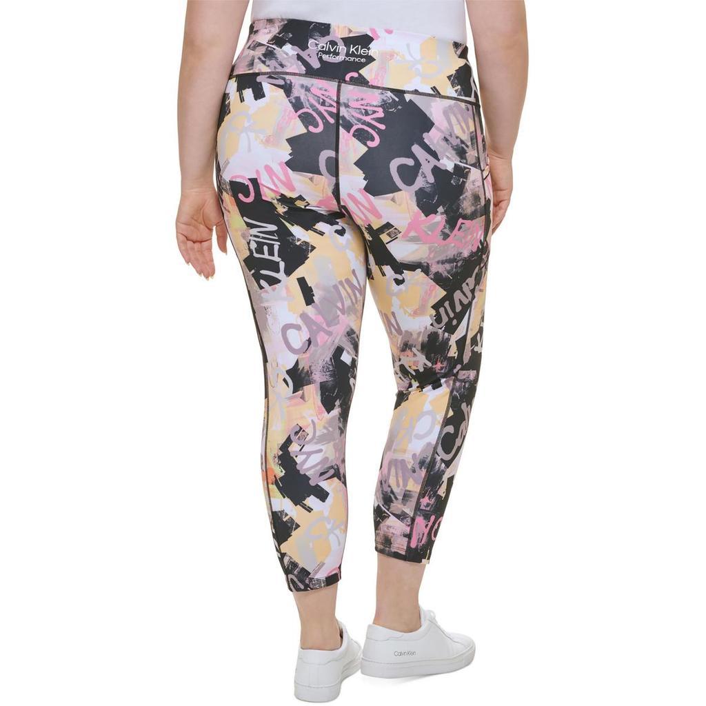 商品Calvin Klein|Womens Fitness Workout Athletic Leggings,价格¥158-¥300,第3张图片详细描述