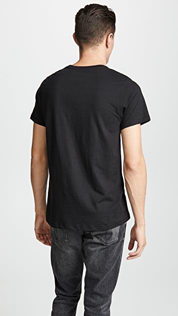 3 件装常规剪裁经典短袖 T 恤商品第3张图片规格展示