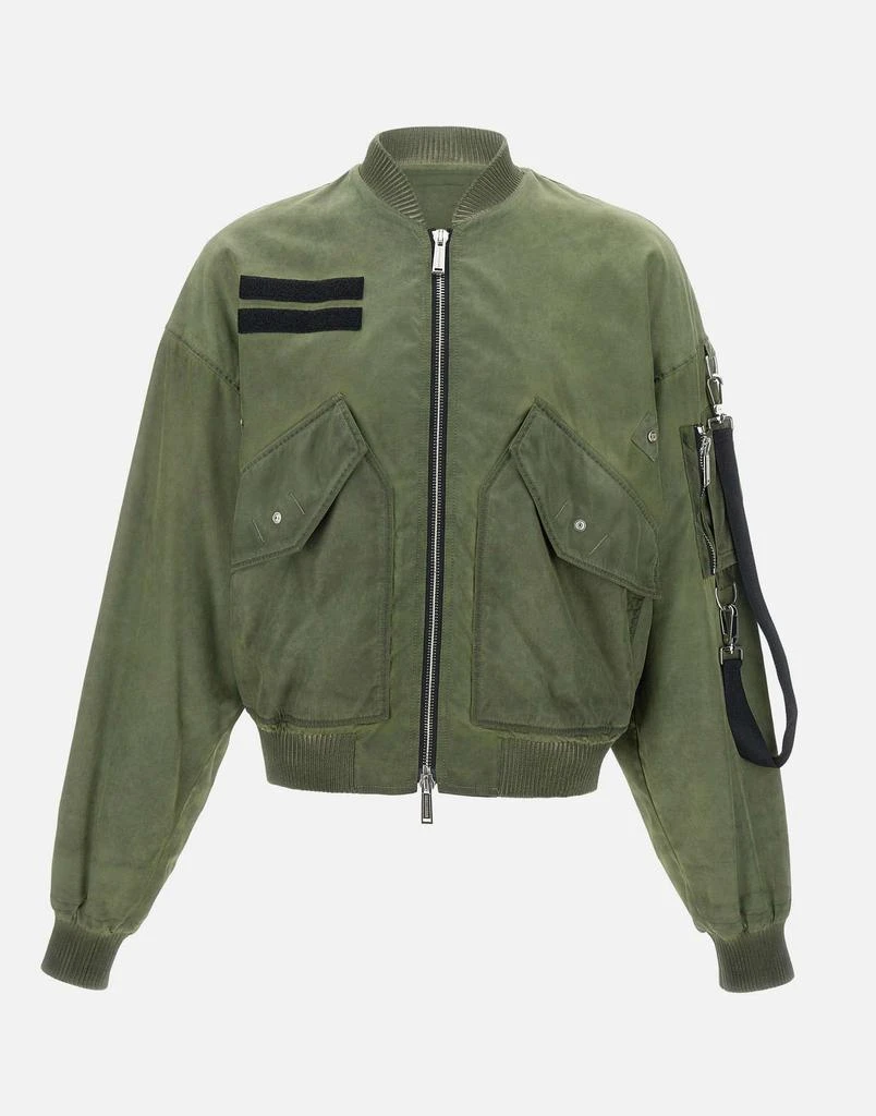 商品DSQUARED2|"Garment dyed military bomber jacket’,价格¥11180,第1张图片