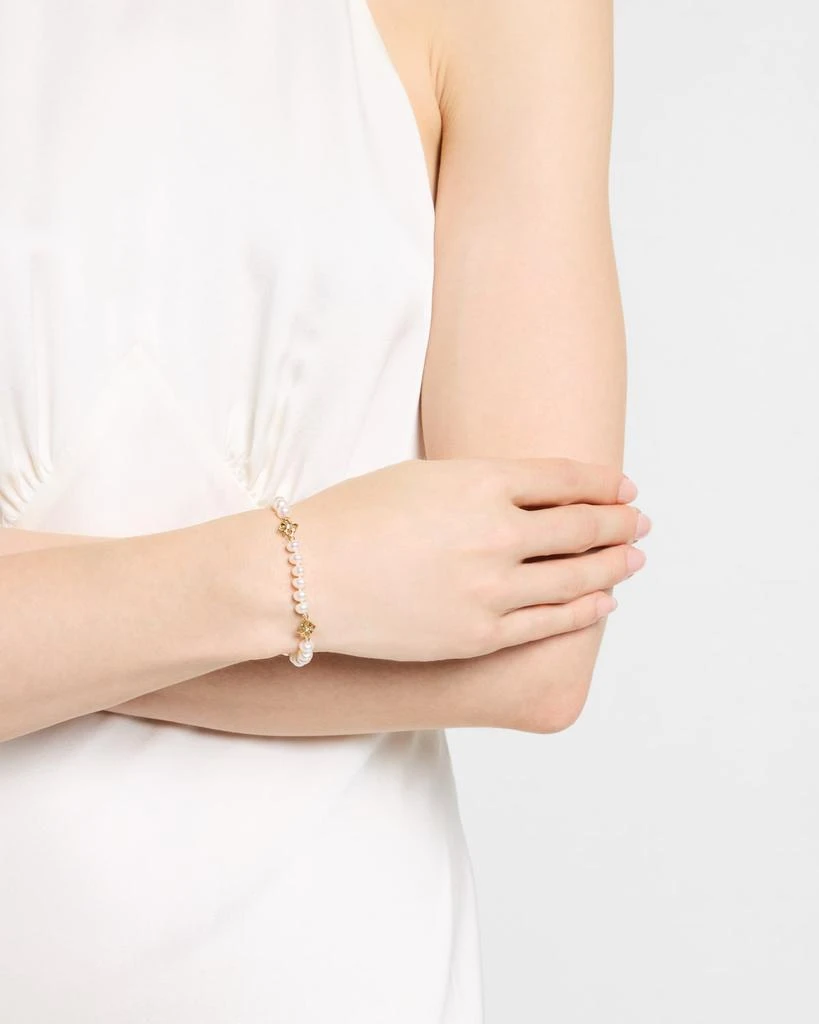 商品Stephen Dweck|18K Yellow Gold White Pearl and Diamond Bracelet,价格¥11370,第2张图片详细描述