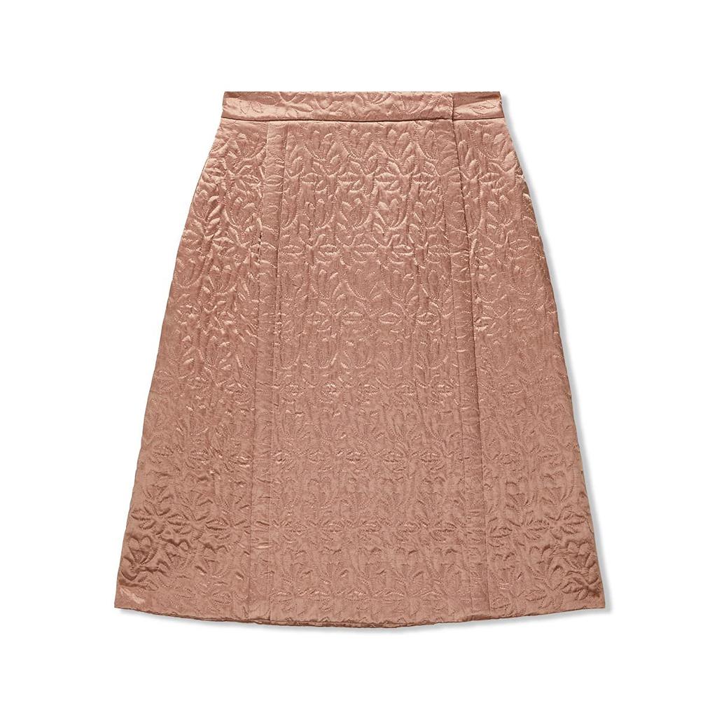 Quilted Satin Skirt商品第1张图片规格展示