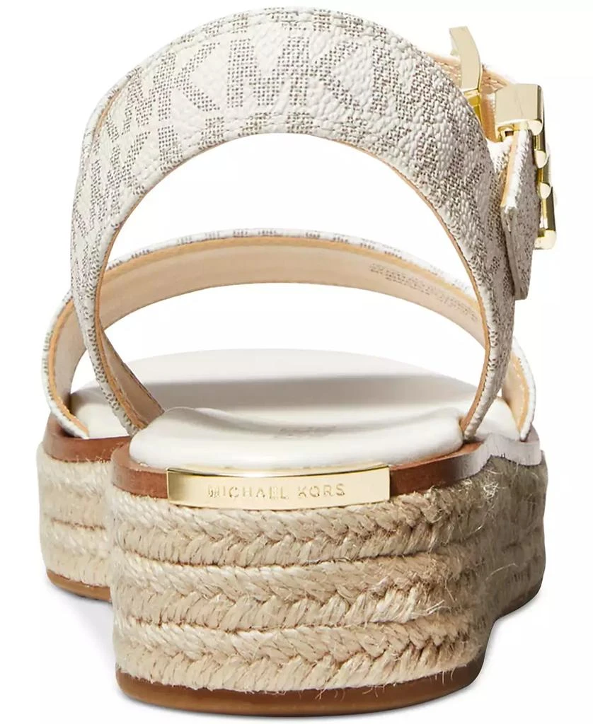 商品Michael Kors|Women's Richie Espadrille Platform Wedge Sandals,价格¥313,第3张图片详细描述