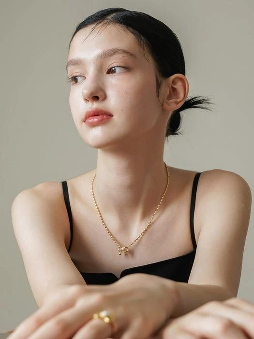 商品FLOWOOM|Love Knot Pearl Necklace-egg,价格¥1043,第1张图片