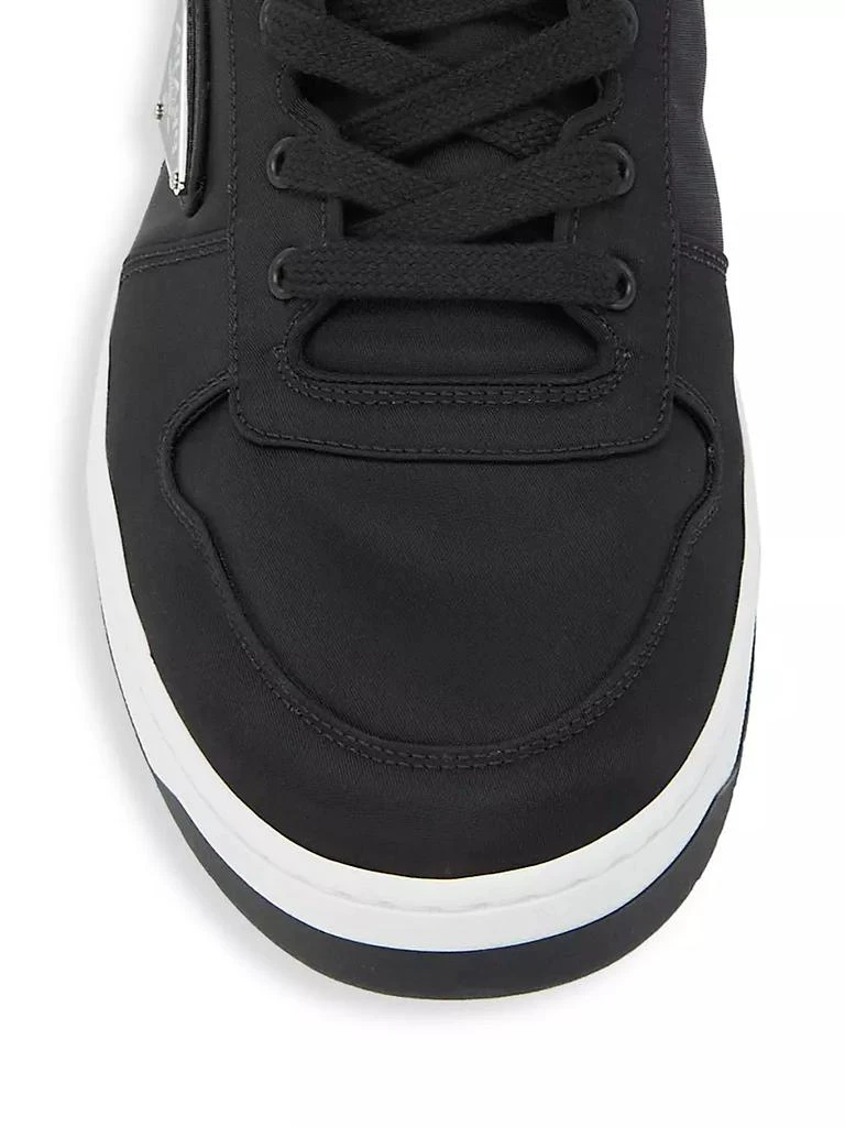 商品Prada|Basket Nylon High-Top Sneakers,价格¥8534,第4张图片详细描述