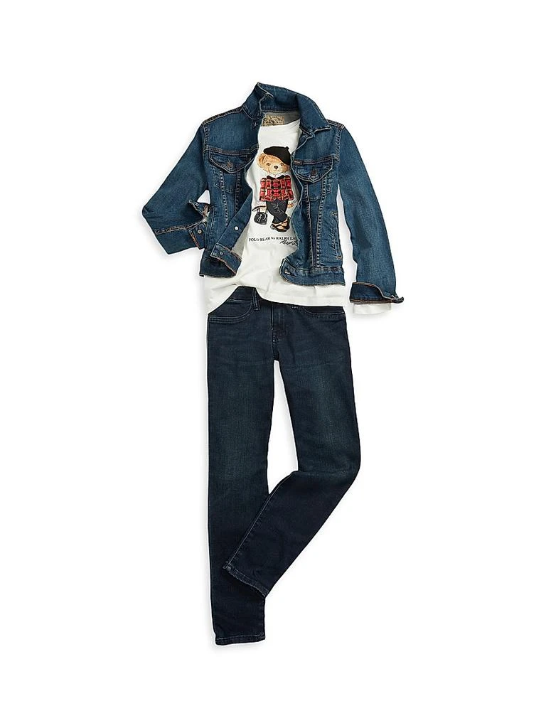 Little Girl's & Girl's Denim Trucker Jacket 商品