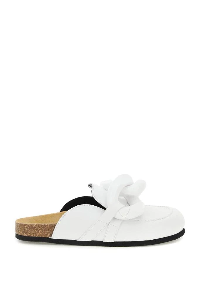 商品JW Anderson|J.w. anderson leather chain mules,价格¥2488,第1张图片