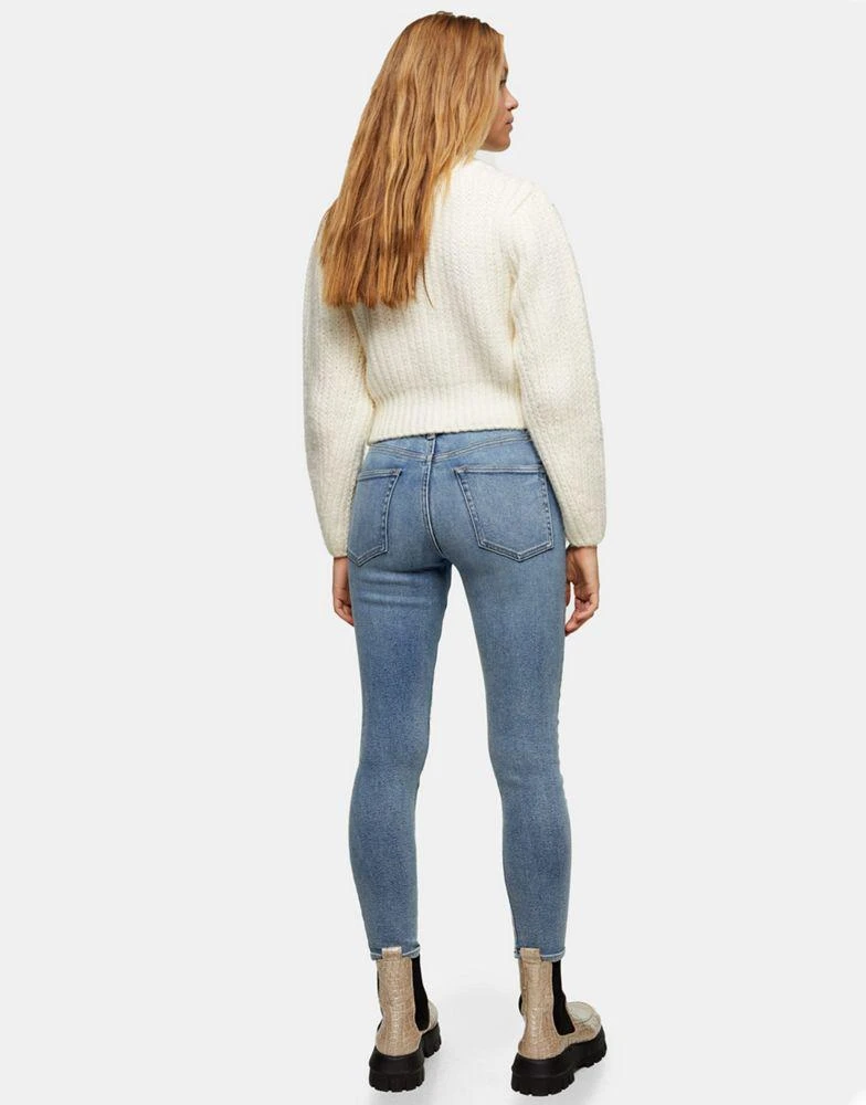 商品Topshop|Topshop Jamie jean in mid blue,价格¥147,第2张图片详细描述