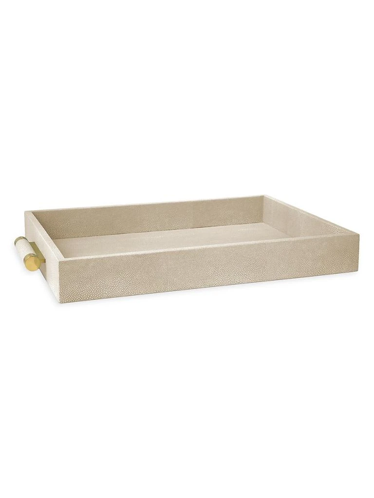 商品AERIN|Classic Shagreen Serving Tray,价格¥3185,第2张图片详细描述