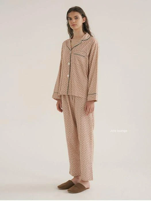 商品Jo`s lounge|Couple Wien Pajama Set,价格¥1138,第5张图片详细描述