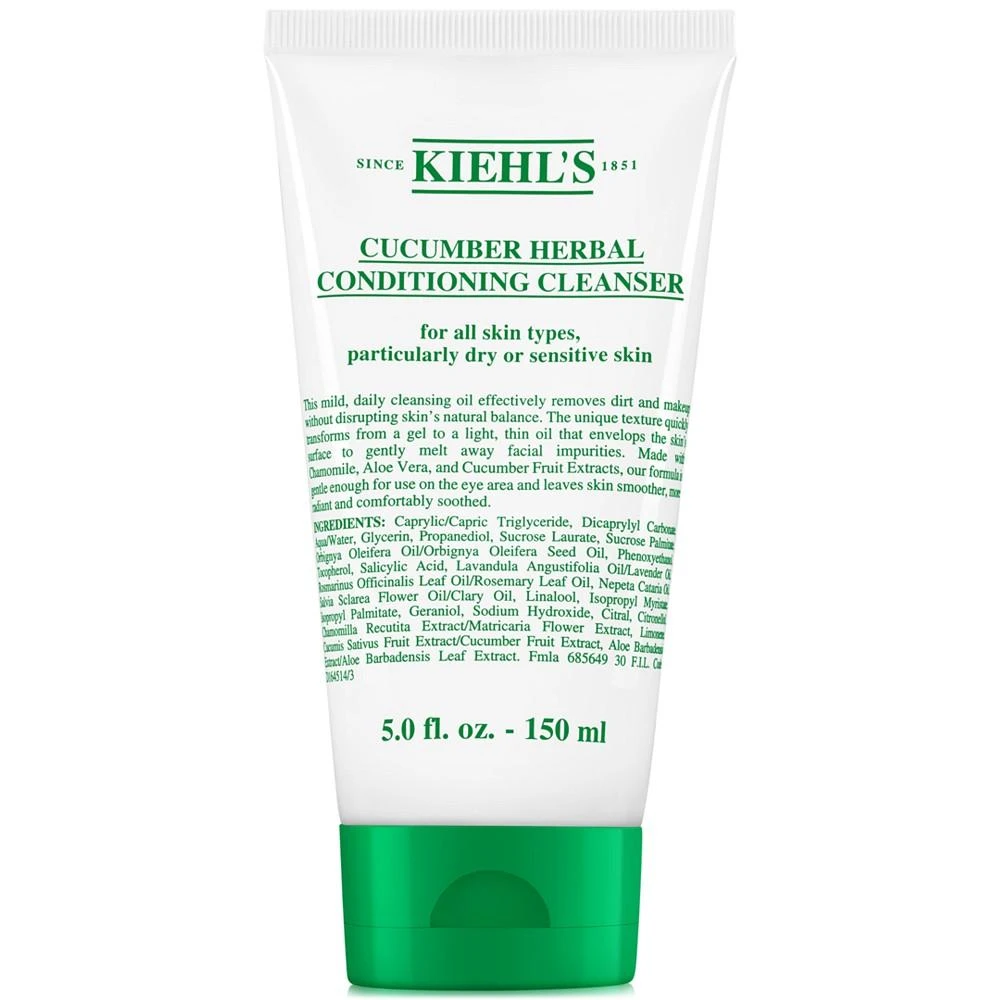 商品Kiehl's|Cucumber Herbal Conditioning Cleanser, 5-oz.,价格¥208,第1张图片