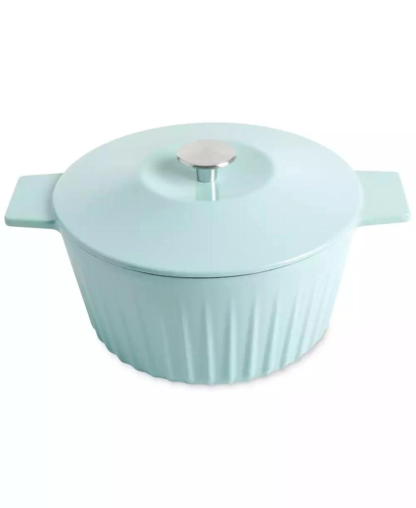 商品Martha Stewart|5-Qt. Enameled Cast Iron Dutch Oven,价格¥1122,第1张图片