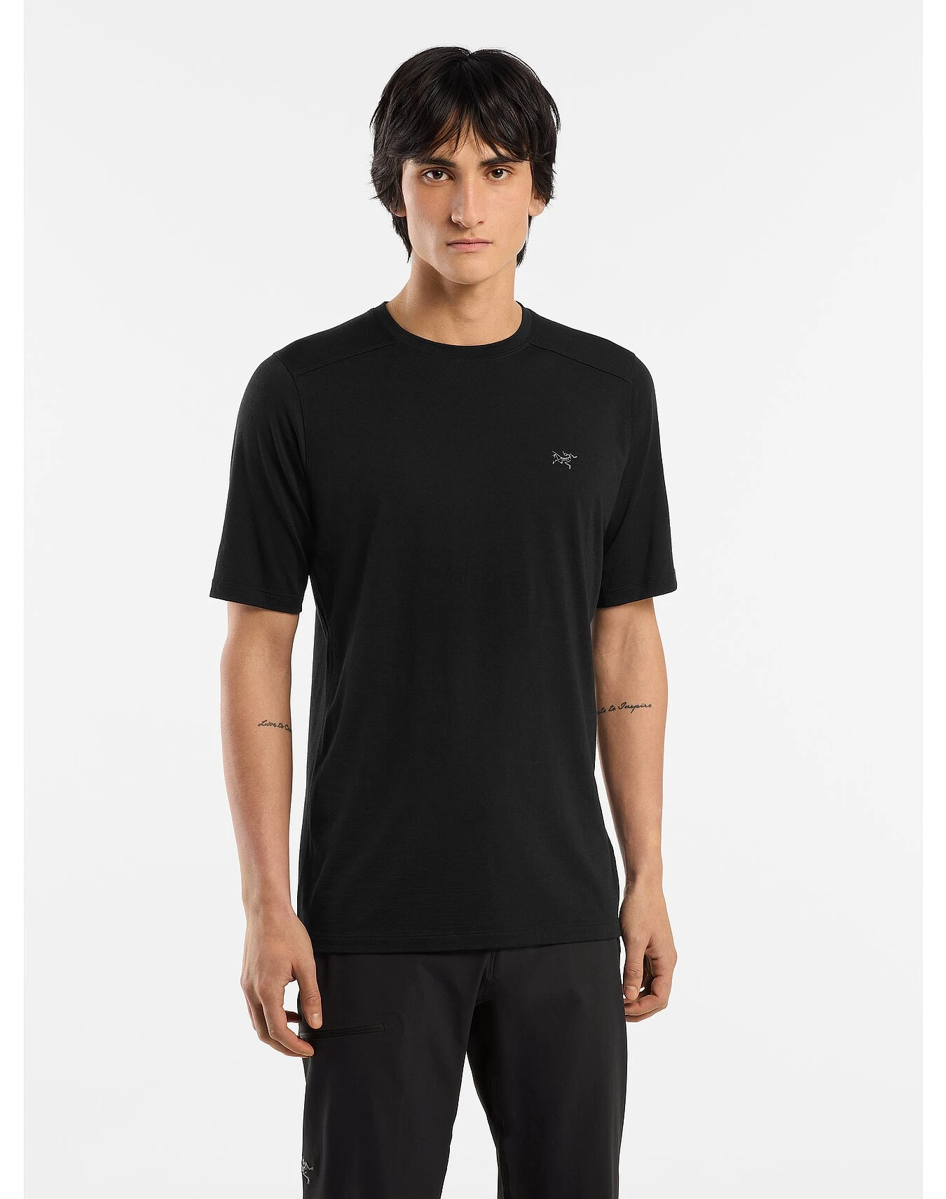 商品Arc'teryx|Arc'teryx 男士户外T恤 X000006816BLACK 黑色,价格¥1131,第3张图片详细描述