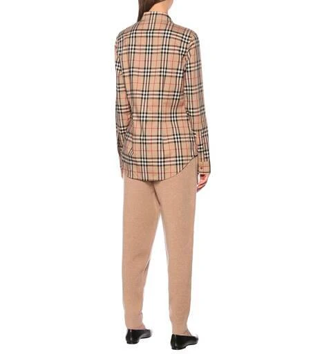 商品Burberry|Vintage Check弹力棉质衬衫,��价格¥7432,第3张图片详细描述
