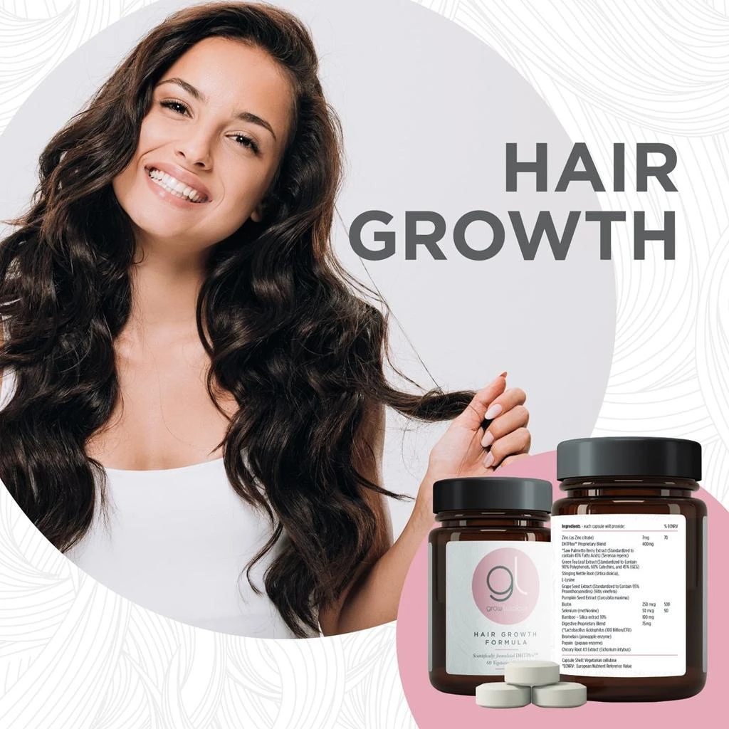 Grow Luscious Hair Growth Formula, Oil, Ginger Shampoo & Conditioner 商品