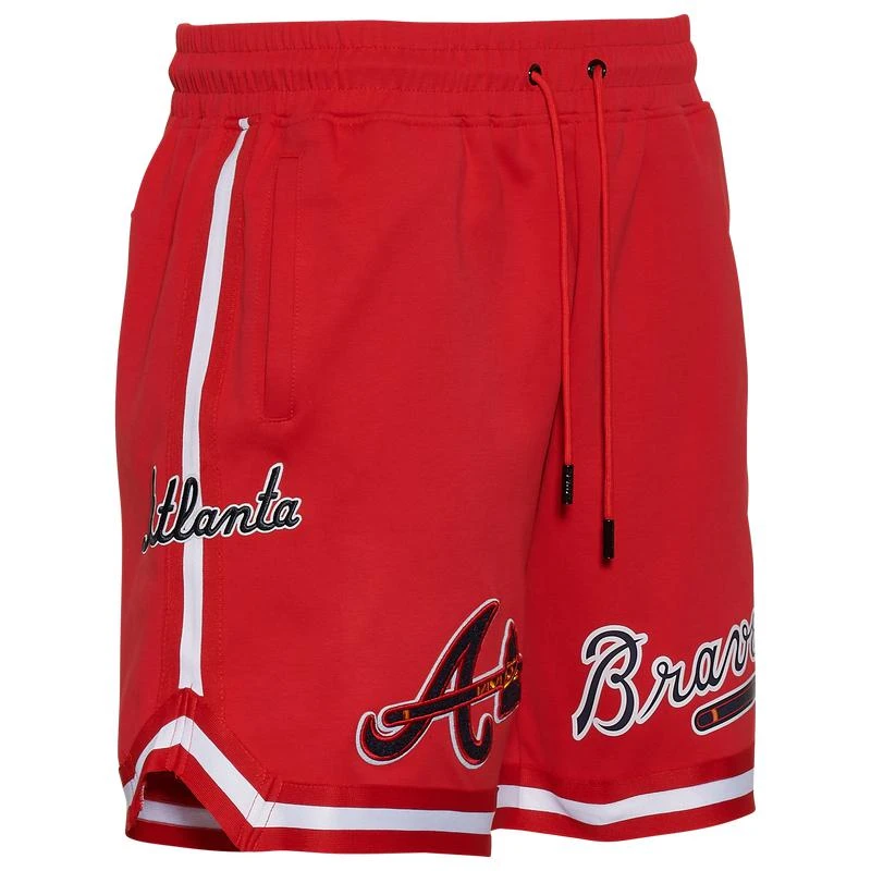 商品Pro Standard|Pro Standard Braves Team Logo Po Shorts - Men's,价格¥562,第1张图片