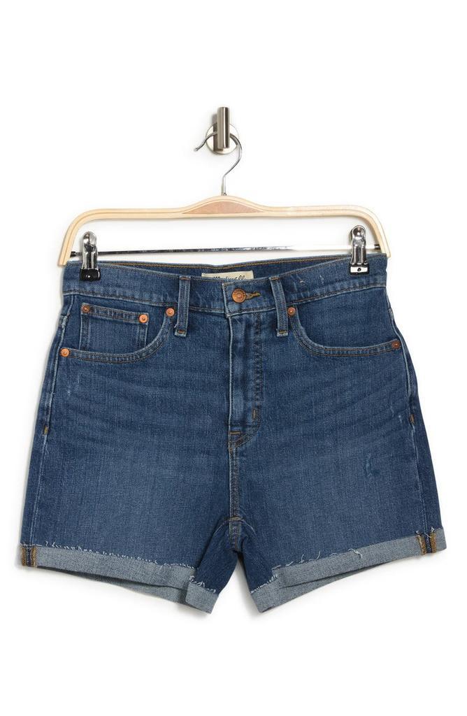 商品Madewell|High Rise Denim Shorts,价格¥233,第5张图片详细描述