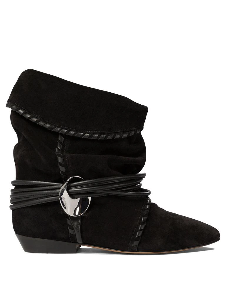 商品Isabel Marant|Sellen Ankle Boots Black,价格¥2444,第1张图片