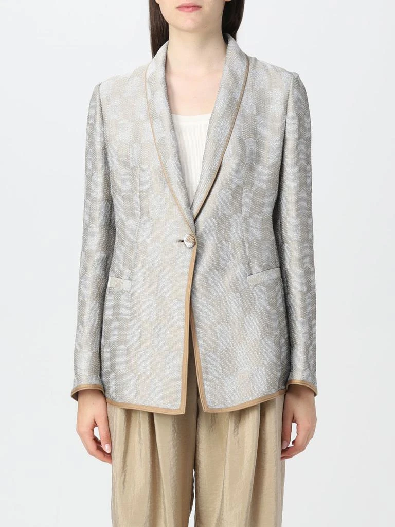 商品Emporio Armani|Emporio Armani blazer for woman,价格¥2270,第1张图片