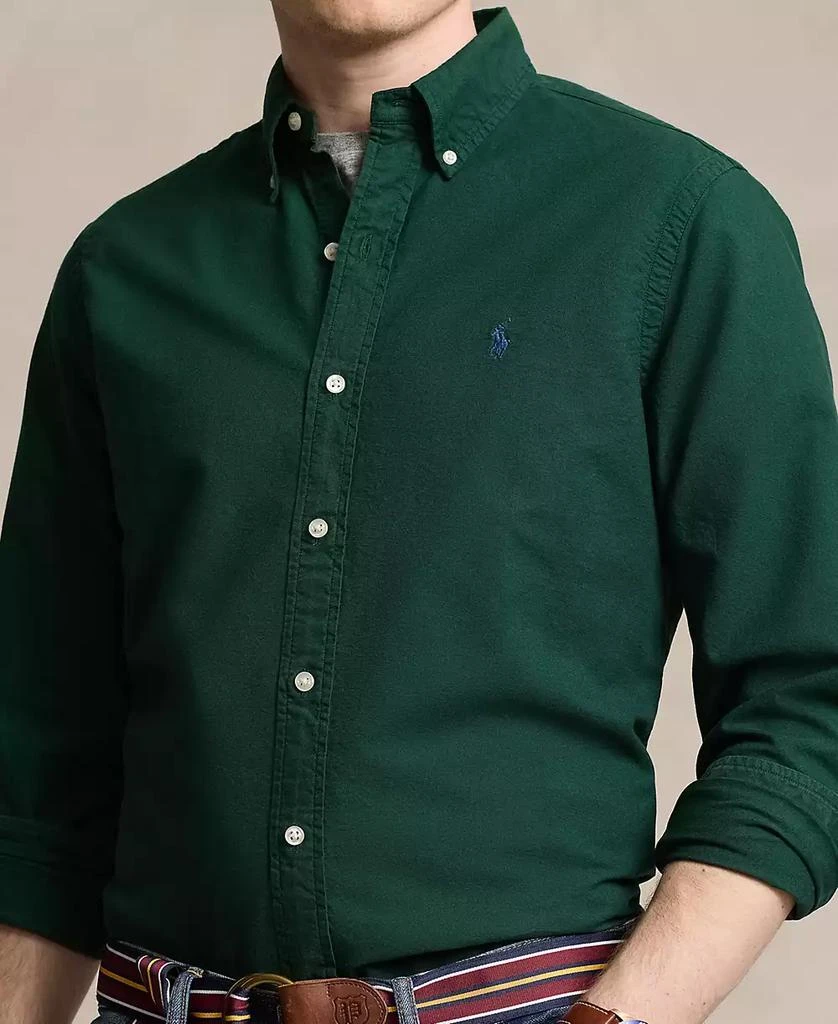 商品Ralph Lauren|Men's The Iconic Cotton Oxford Shirt,价格¥688,第2张图片详细描述