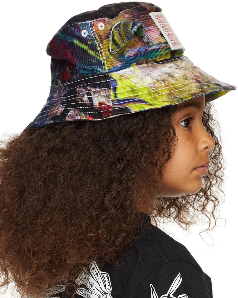 商品Charles Jeffrey Loverboy|SSENSE Exclusive Kids Multicolor Bucket Hat,价格¥488,第3张图片详细描述