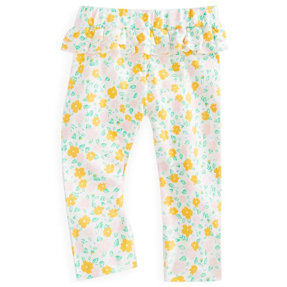 商品First Impressions|Baby Girls Floral Leggings, Created for Macy's,价格¥30,第1张图片