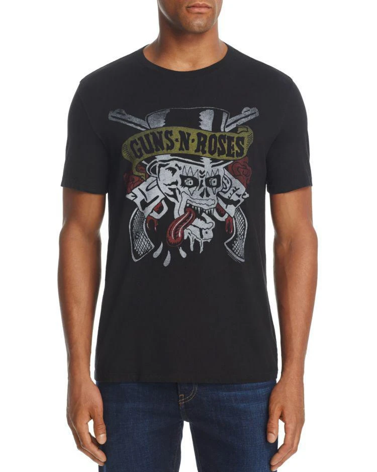 商品John Varvatos|John Varvatos Star USA Guns N' Roses Crewneck Short Sleeve Graphic Tee,价格¥588,第1张图片