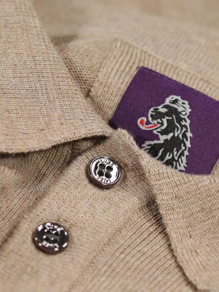 商品Luke 1977|Magnesium knitted polo mrl oatmeal,价格¥699,第2张图片详细描述
