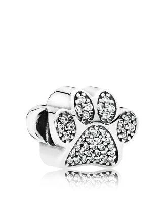 商品PANDORA|可爱爪印 纯银&锆石串珠,价格¥244,第1张图片详细描述