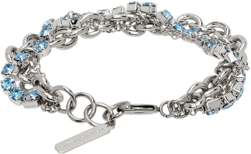 商品Justine Clenquet|SSENSE Exclusive Silver Colin Bracelet,价格¥657,第2张图片详细描述