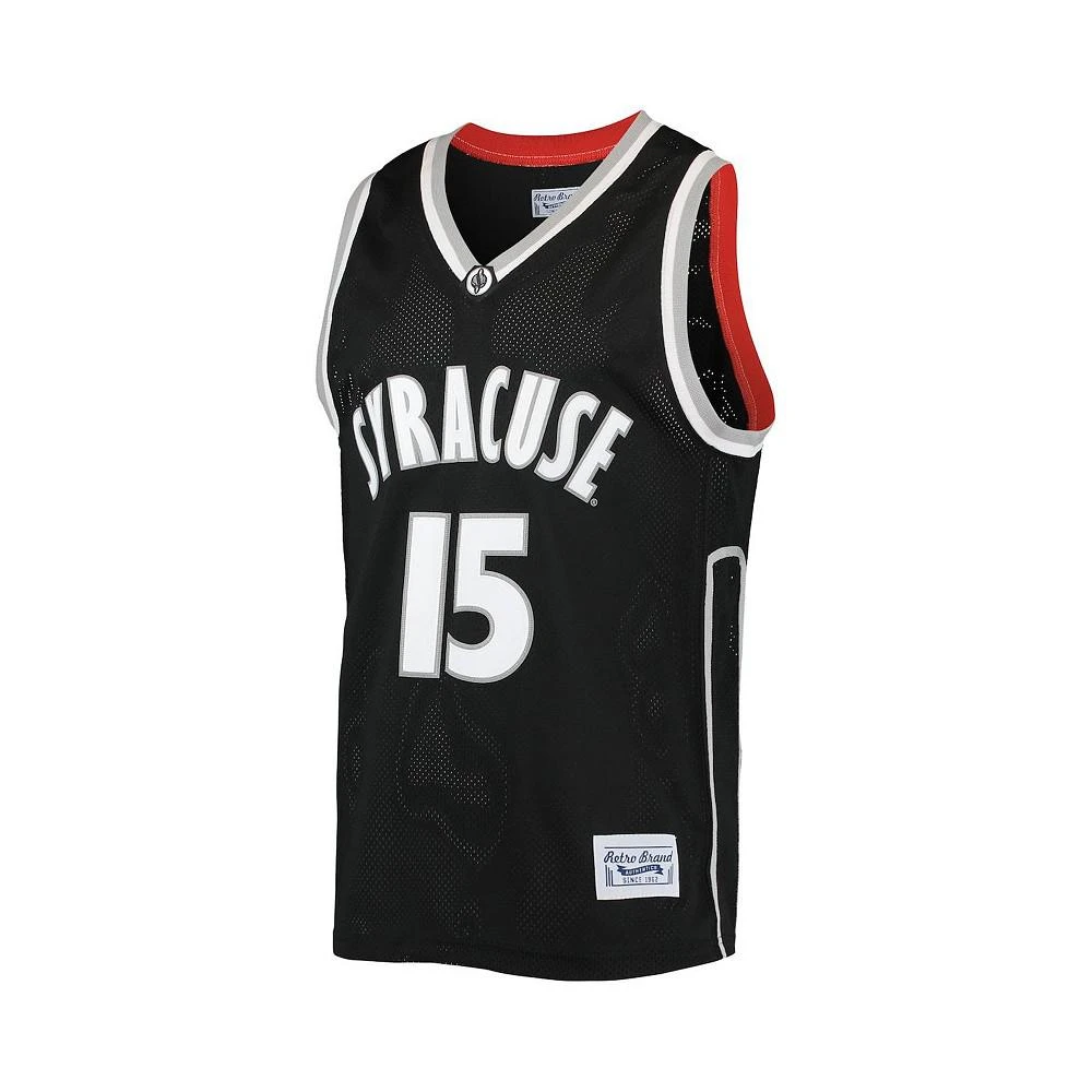 商品The Original Retro Brand|Men's Carmelo Anthony Black Syracuse Orange Alumni Commemorative Replica Basketball Jersey,价格¥923,第3张图片详细描述