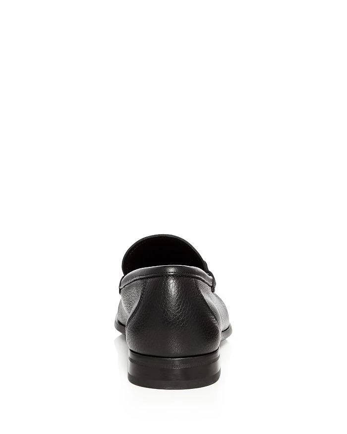 商品Salvatore Ferragamo|Men's Grandioso Double Gancini Bit Leather Slip On Loafers - Regular,价格¥6354,第4张图片详细描述