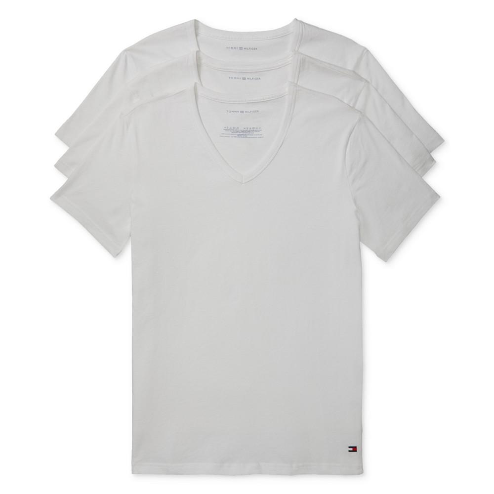 Men's Stretch V-Neck T-Shirts - 3pk.商品第3张图片规格展示