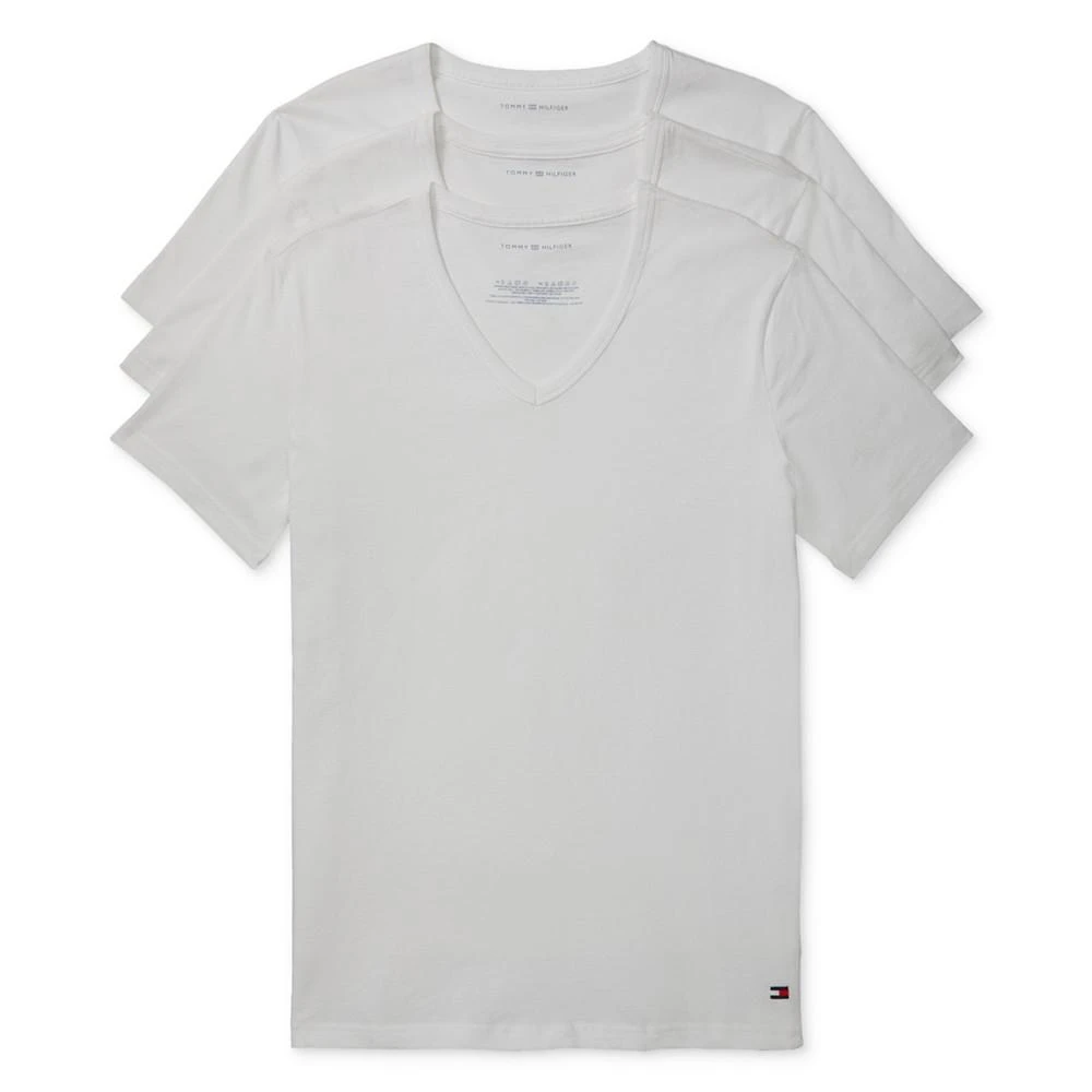 商品Tommy Hilfiger|Men's Stretch V-Neck T-Shirts - 3pk.,价格¥202,第1张图片