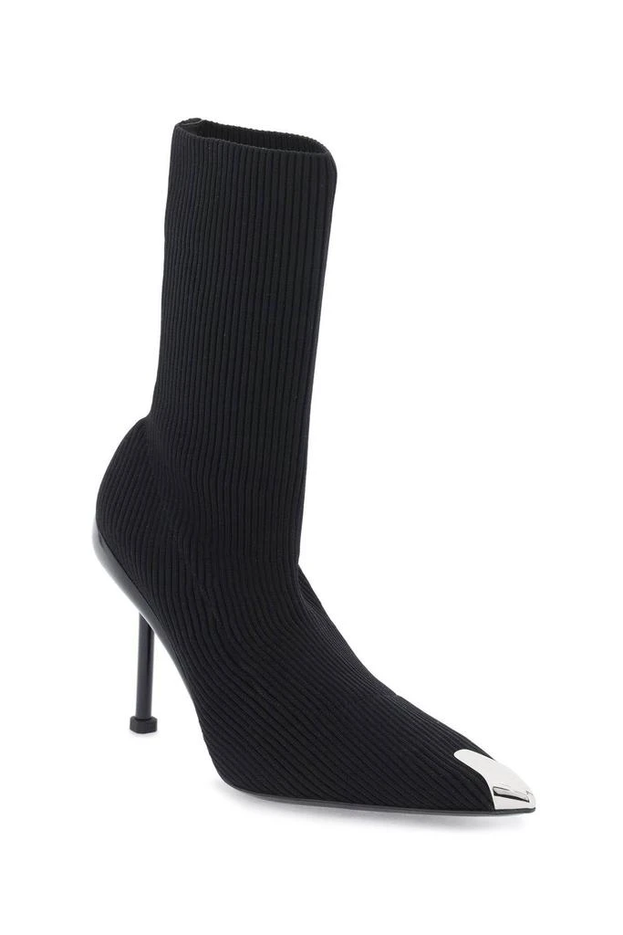 商品Alexander McQueen|Knit Slash ankle boots,价格¥5911,第4张图片详细描述