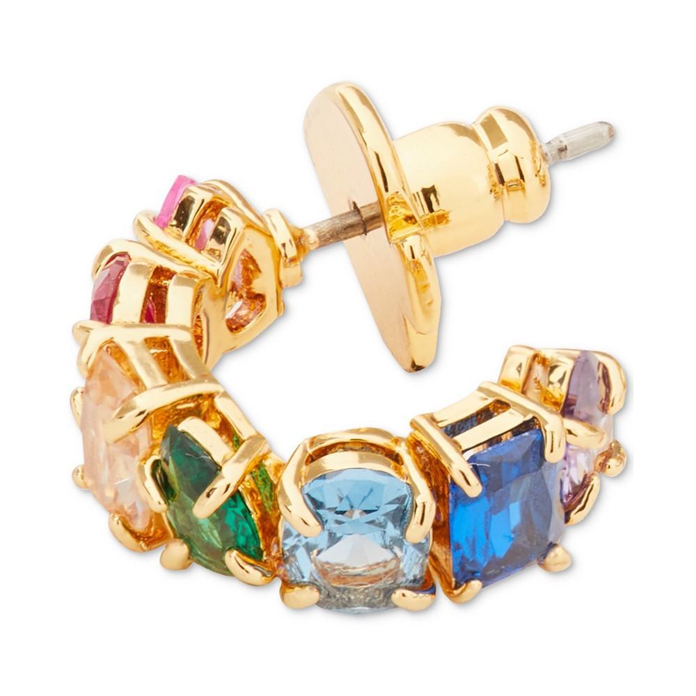 商品Kate Spade|Gold-Tone Candy Shop Small Hoop Earrings, .67",价格¥358,第5张图片详细描述