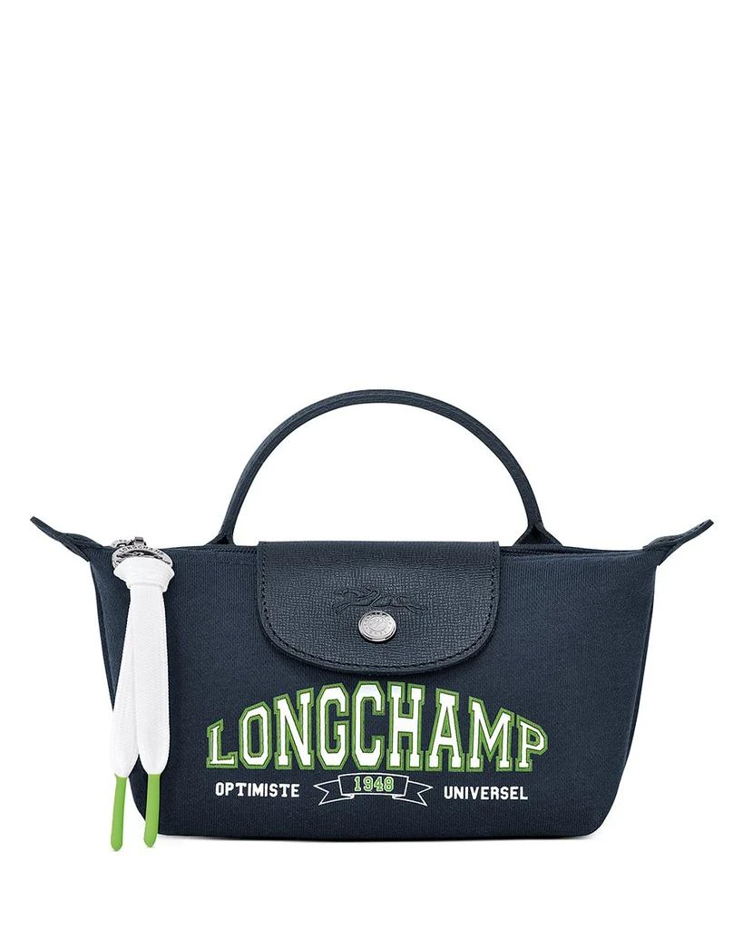 商品Longchamp|Le Pliage University Cotton Jersey Mini Pouch,价格¥808,第1张图片